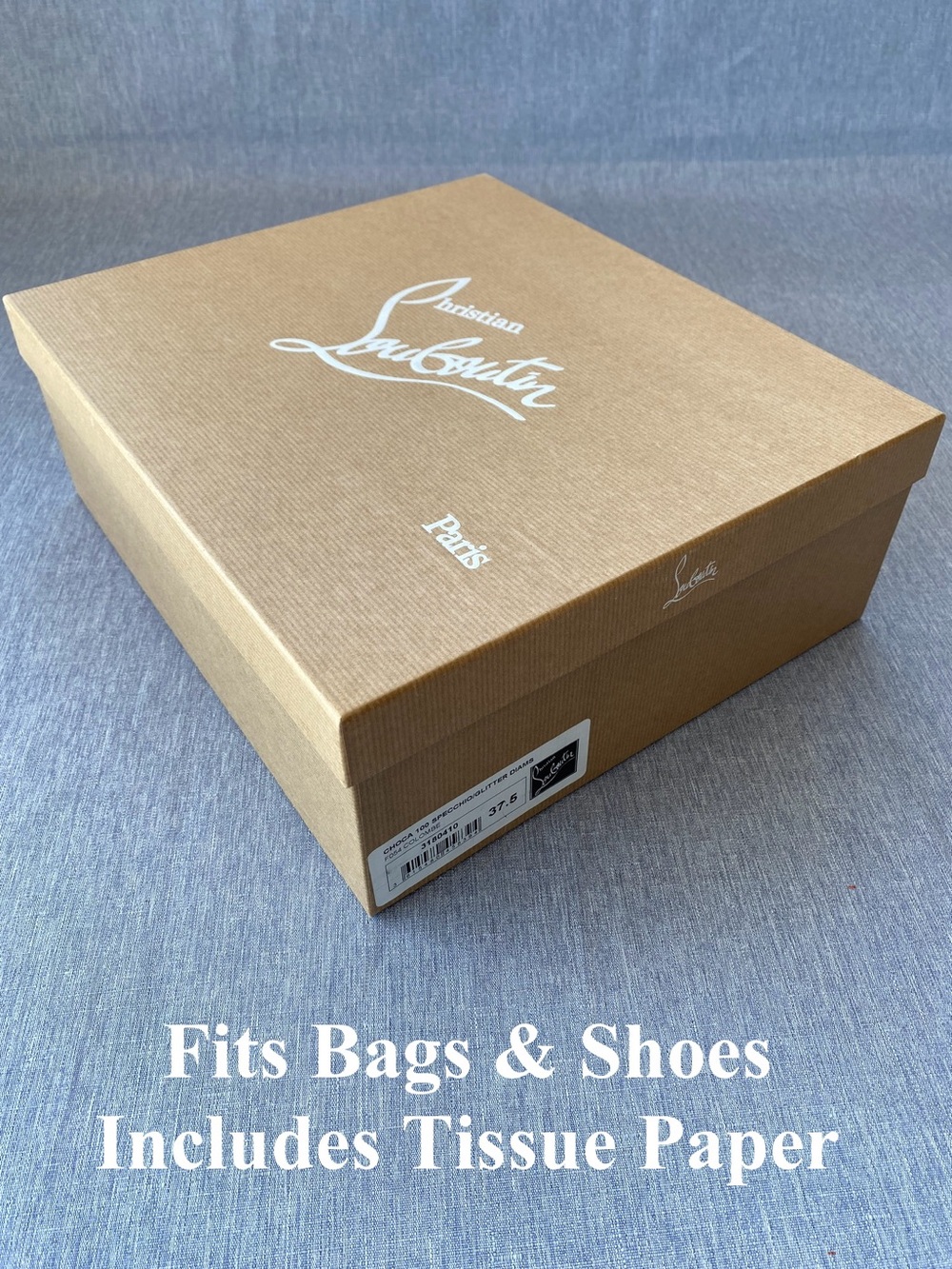 Authentic Christian Louboutin | Empty Box With Tissue Gift Decoration